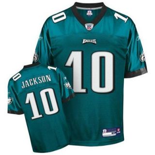 Reebok NFL Equipment Philadelphia Eagles #10 DeSean Jackson Youth Green Replica Football Jersey