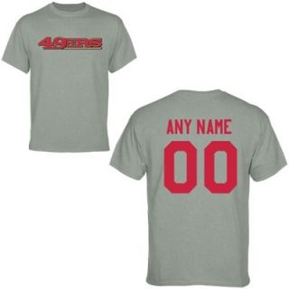 San Francisco 49ers Custom Any Name & Number T Shirt  