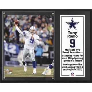 Tony Romo Dallas Cowboys Sublimated 12 x 15 Player Plaque