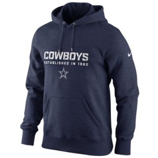 Nike Dallas Cowboys Team Issue Hoodie   Navy Blue
