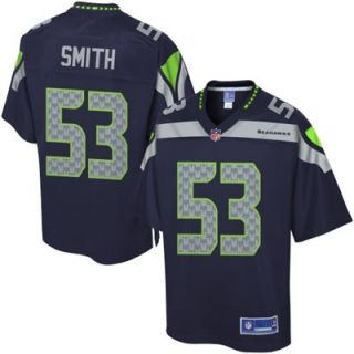 Pro Line Mens Seattle Seahawks Malcolm Smith Team Color Jersey