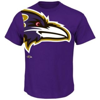 Baltimore Ravens Blind Pass T Shirt   Purple