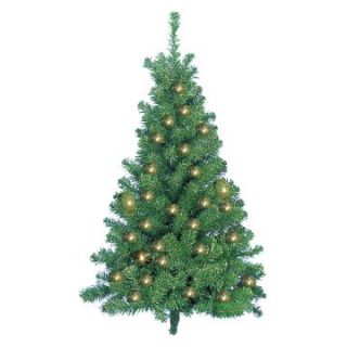 36 in. Norway Pine Half Christmas Tree   Specialty Christmas Trees