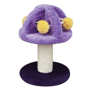Pet Pals Group Mushroom Shape Cat Toy with Sisal Post   Cat Scratching Posts