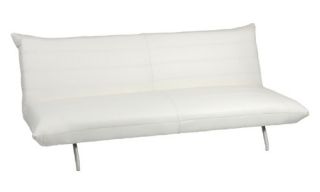 Euro Style Anna Sofa Bed White   Sofas