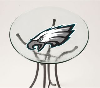 Team Sports America NFL Glass Bird Bath   DO NOT USE