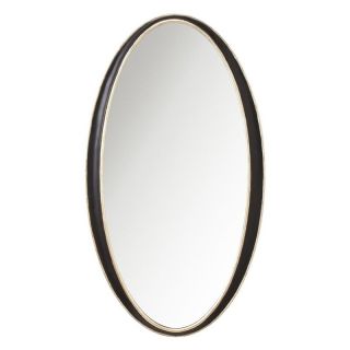 Camelot Black with Silver Wall Mirror   22W x 40H in.   Wall Mirrors