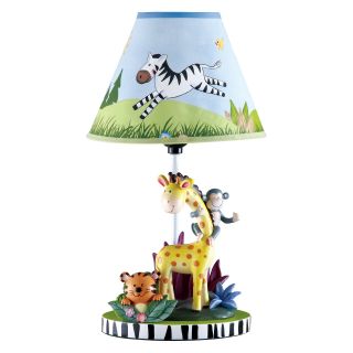 Teamson Design Sunny Safari Table Lamp   Nursery Decor