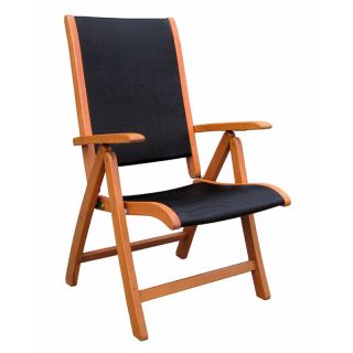 Royal Tahiti Segovia 5 Position Folding Lounge Chair   Set of 2   Outdoor Lounge Chairs