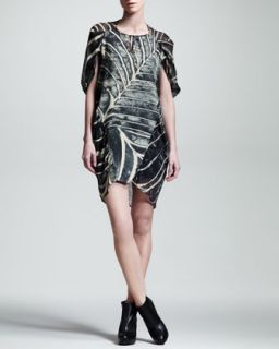 Kelly Wearstler Arachne Printed Chiffon Dress