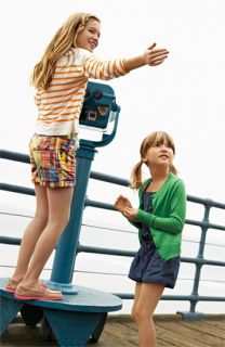 Tucker + Tate Sweater & Shorts & Sperry Top Sider® Boat Shoe (Big Girls)