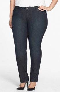 Lucky Brand Ginger Straight Leg Jeans (Plus Size)