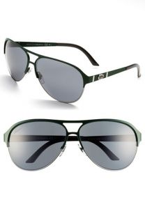 Gucci 62mm Metal Aviator Sunglasses