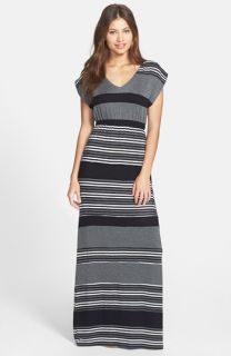 Tommy Bahama Variegated Stripe Cover Up Maxi Dress