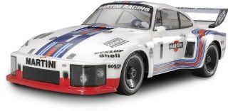 Tamiya 300056709   Porsche 935 Martini TamTechGear GT01, 112, ferngesteuertes Onroad Fahrzeug, Elektromotor, Bausatz Spielzeug