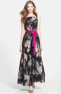 Eliza J Print Chiffon Maxi Dress