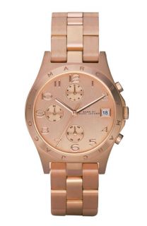 MARC BY MARC JACOBS Henry Rose Gold Chronograph Watch, 37mm