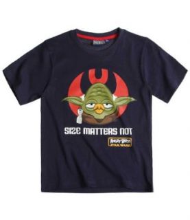 Angry Birds   Star Wars Jungen T Shirt, dunkelblau, "Meister Yoda" (104) Bekleidung