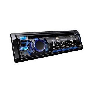 JVC KD A845BT Bluetooth Enabled Single Din In Dash CD/ Reciever with Front USB/AUX Input and PANDORA Link   Players & Accessories