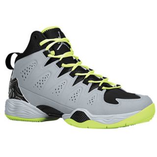 Jordan Melo M10   Mens   Basketball   Shoes   Anthony, Carmelo   Pure Platinum/Metallic Silver/Black/Sonic Yellow