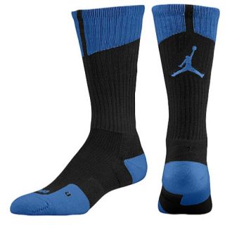 Jordan AJ Dri Fit Crew Socks   Mens   Basketball   Accessories   Black/True Blue