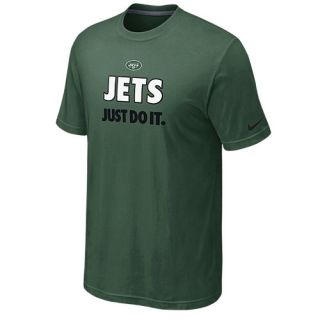 Nike NFL Just Do It T Shirt   Mens   Football   Clothing   New York Jets   Fir