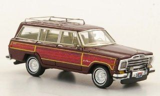 Jeep Grand Wagoneer, dark red, Limited Edition 500 pieces, 1986, Model Car, Ready made, Neo Limited 187 Neo Limited Toys & Games