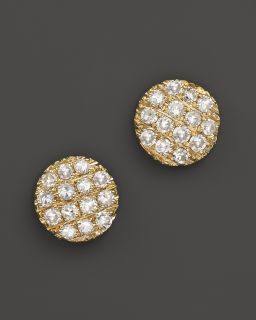 Dana Rebecca Designs 14K Yellow Gold Diamond Lauren Joy Mini Earrings's