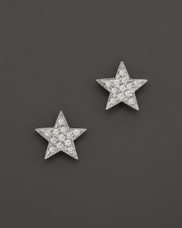 Dana Rebecca Designs Diamond Julianne Himiko Star Earrings in 14K White Gold's