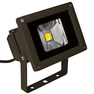 20 Watt   LED Flood Light Fixture with Bracket Mount   Waterproof   Warm White   Operates at 100 to 277 Volts   120 Degree Beam Angle   100W Halogen Equal   Bronze Housing Musical Instruments