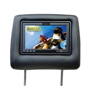 Autopro Single Car Headrest DVD Player 7" Touch Screen Monitor USB SD AUX  Vehicle Headrest Video 