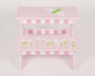 Pink Lazy Daisy Two Step Stool Baby