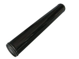 3 Inch OD Universal Aluminum Straight pipe Black Powder Coated Automotive