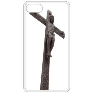 Jesus Christ Image   White Apple Iphone 5 Cell Phone Case   Cover Cell Phones & Accessories