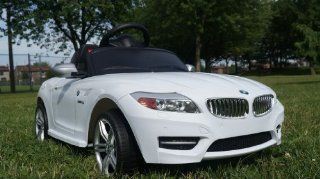 BMW Licensed Z4 Ride on Toy 2014 Battery Operated Car for Kids, Remote Control, Key, Lights, connection. Toys & Games