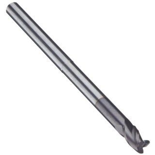 Niagara Cutter SN335 Carbide Corner Radius End Mills, Long Length, Long Reach, Inch, AlTiN Finish, Roughing and Finishing Cut, 35 Degree Helix, For Use With Stainless Steel, Steel/Steel Alloys, Titanium/Titanium Alloys