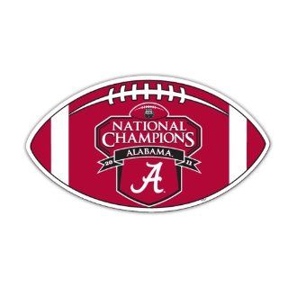 NCAA Alabama Crimson Tide 2011 BCS National Champions 12 Inch Vinyl Magnet Sports & Outdoors