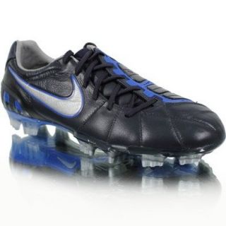 Nike Total 90 Laser III K FG Mens Soccer Cleats [385426 404] Dark Obsidian/Metallic Silver Black Spark Mens Shoes 385426 404 Shoes