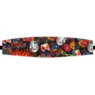 Mardi Gras Mask Bow Tie & Cummerbund Set Clothing