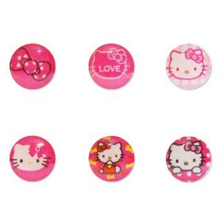 Lumii Ark Hello Kitty Pattern Home Button Sticker for Apple iPhone / iPad / iPod Touch / iPod   6 in 1 Pack 
