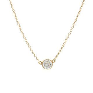 Tiffany & Co. Elsa Peretti Diamond .41 ct Solitaire Necklace Tiffany & Co. Jewelry