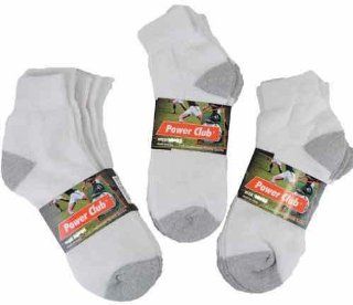 White Socks Cotton Ankle Socks Size 10 13 (120 Pieces) [Misc.] 