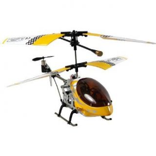Sky Invaders Metal Frames Series 3 Channel Mini Helicopter  (Colors Vary) Toys & Games