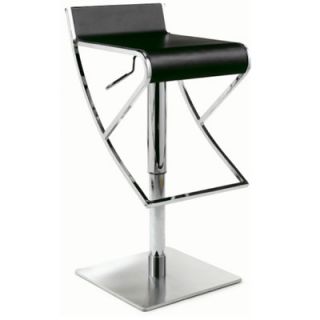 chintaly adjustable swivel stool with rectangular seat in