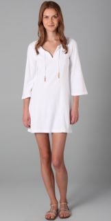 Juicy Couture Bell Sleeve Tunic Dress with Gold Tassels