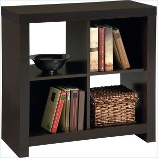 Ameriwood Hollow Core 4 Cube Storage in Black Forest   7637012YCOM