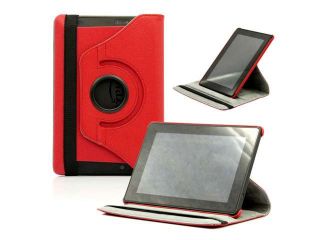Gearonic ™ 360 Degree Rotating PU Leather Case Cover with Stand for 2013 New  Kindle Fire HD 7 inch 2nd Gen   Green