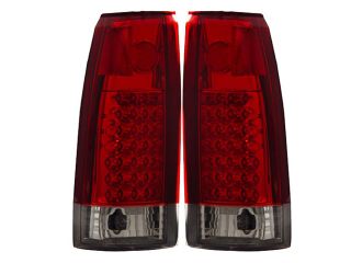 92 94 GMC Jimmy LED Tail Lights G2 Red Lamps