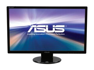 ASUS  VE258Q Black 25" 2ms HDMI LED Backlight Widescreen LCD Monitor w/Display Port & Speakers 250 cd/m2 50,000,000:1 ASCR