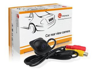TaoTronics TT CC07 Car Rear View Flush Mount Backup Camera (Waterproof IP67 / Color CMOS / 135 Degree Viewing Angle / Distance Scale Line)